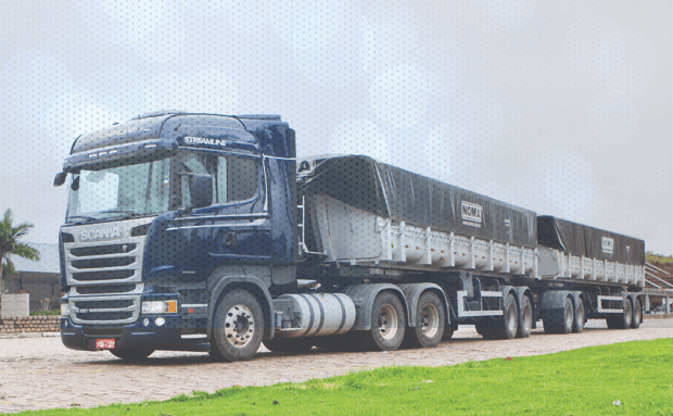 Transporte de Calcario em Nova Mutum MT